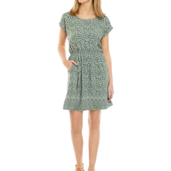 Pink Rose Bar Back Leopard Print Dress - Picture 10 of 11